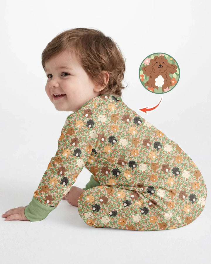 Puppy Garden Family Matching Bamboo Convertible Zippy