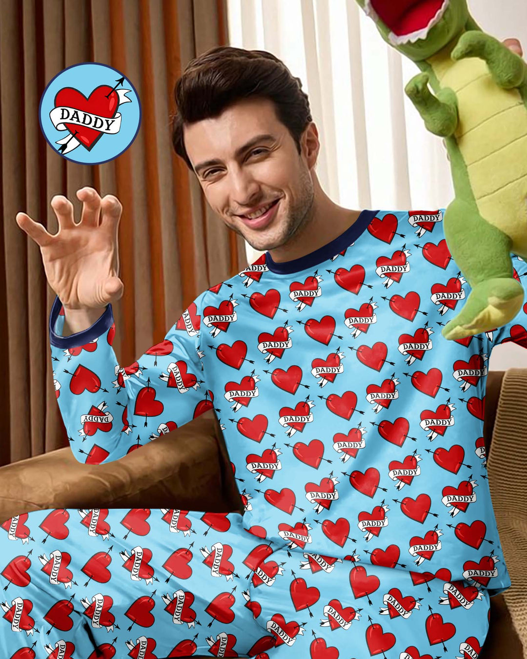 Dad's Kids Bamboo Men's Pajama Set