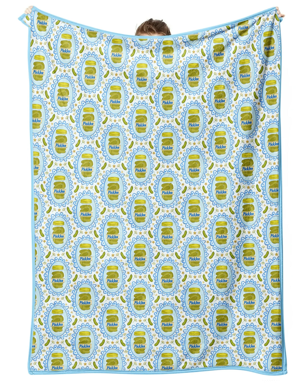 Pickle Coquette Bamboo Blanket