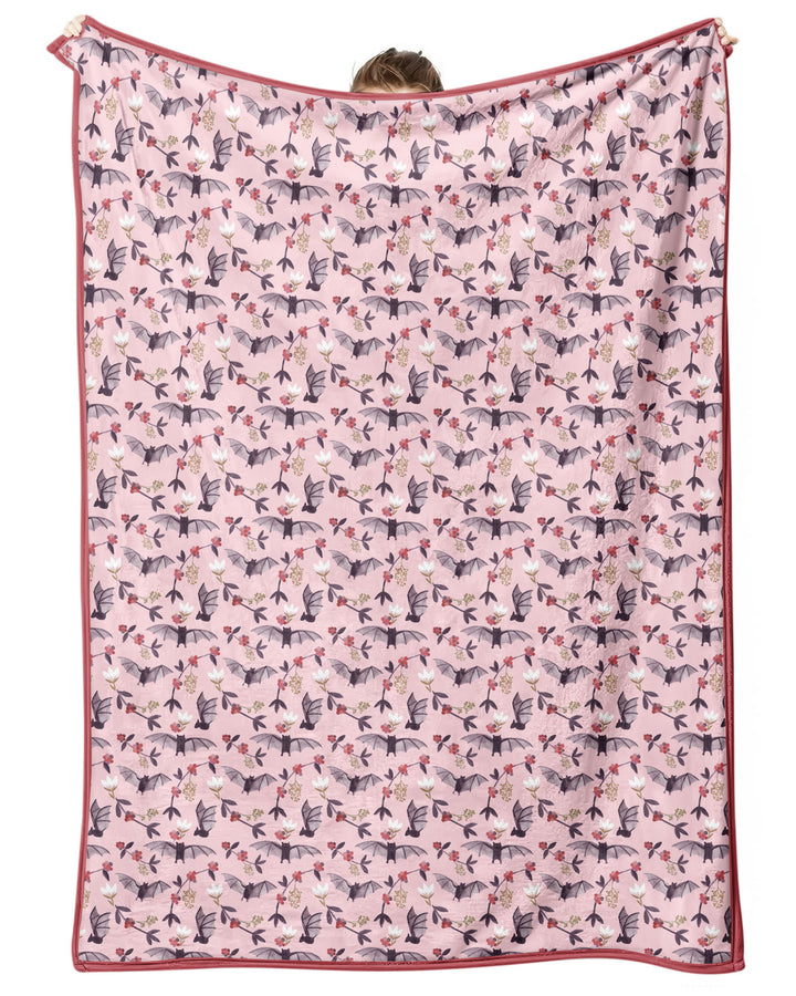 Fruit Bats Bamboo Blanket