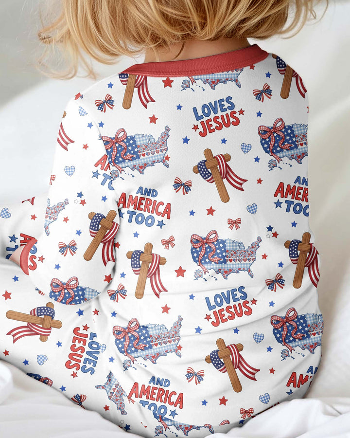Loves Jesus And America Too Bamboo Convertible Zippy