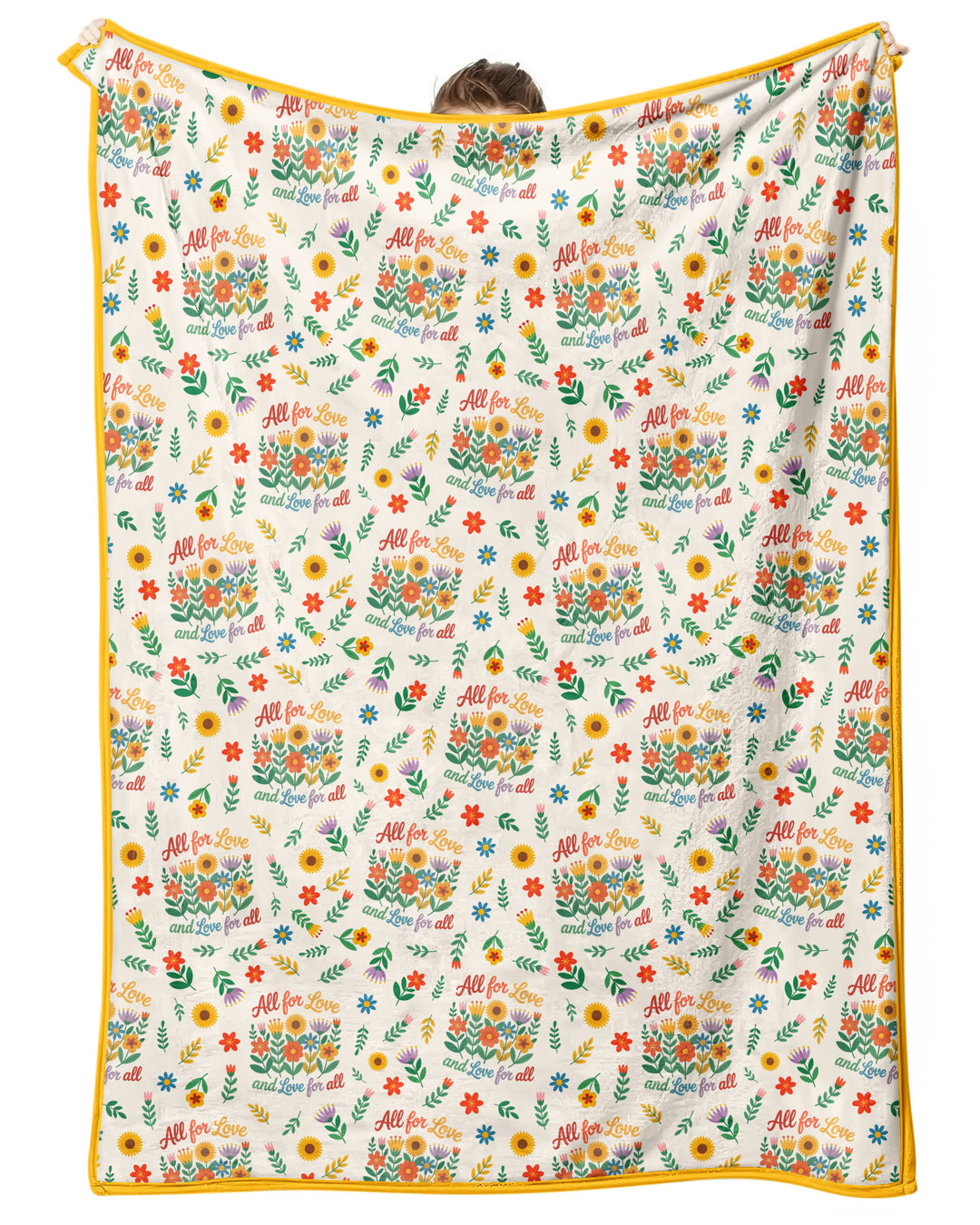 Love For All Family Matching Bamboo Blanket