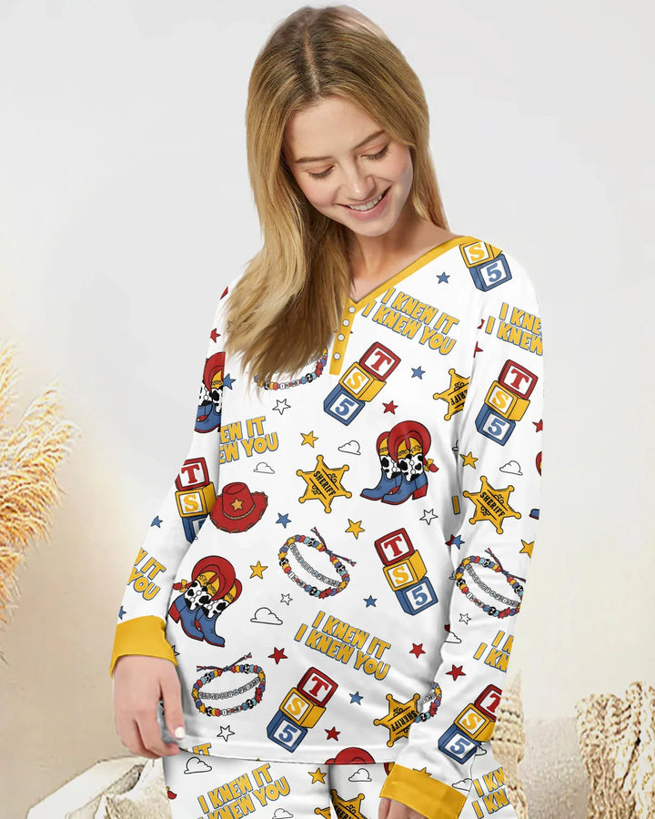 Little Cowgirl Bamboo Women Pajama Set