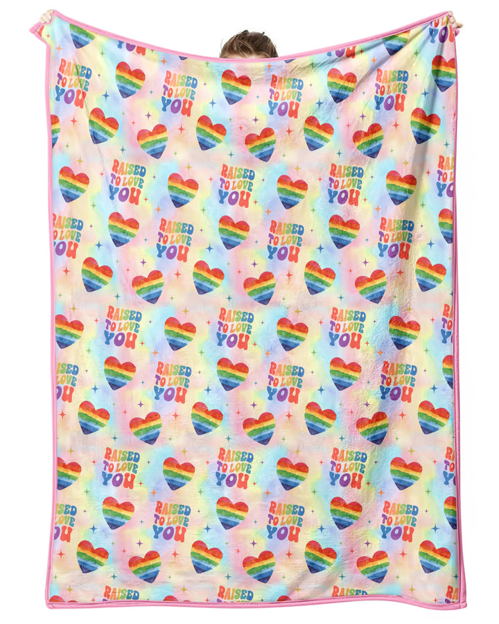 Raised To Love You Bamboo Blanket