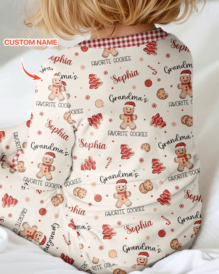 Custom Name Grandma’s Favorite Cookies Bamboo Convertible Zippy