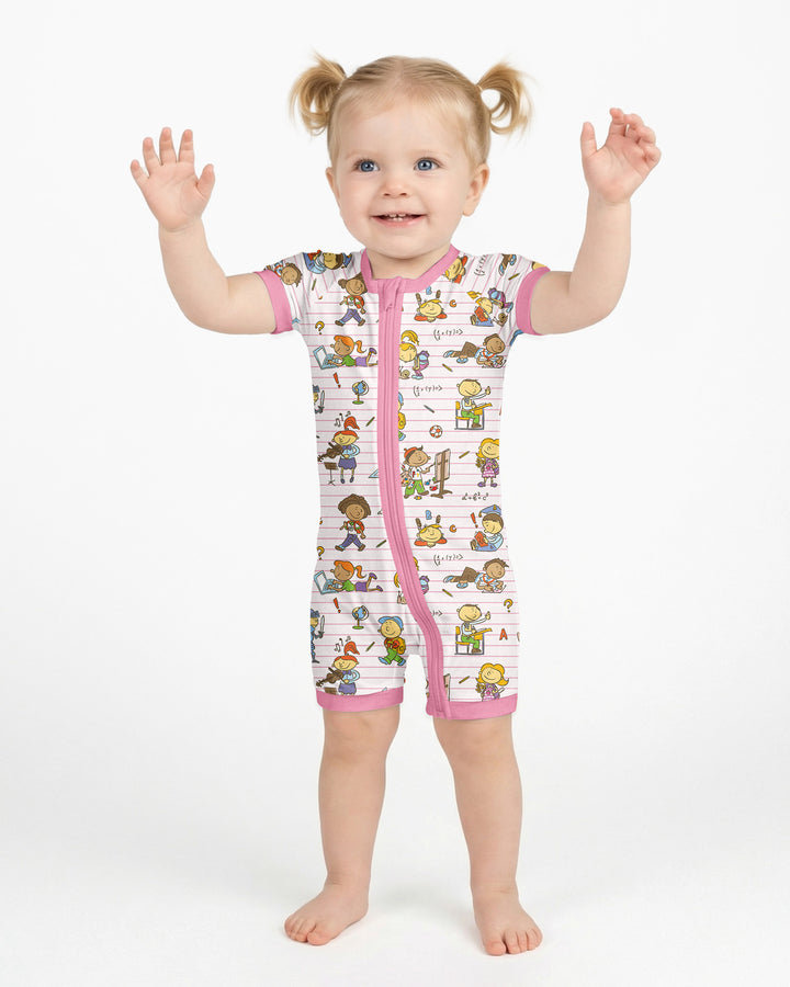 School Days Adventure Bamboo Shorty Zippy