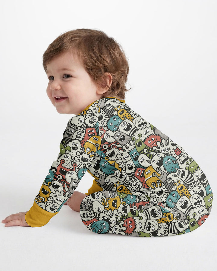 Monsters And Friends Bamboo Convertible Zippy