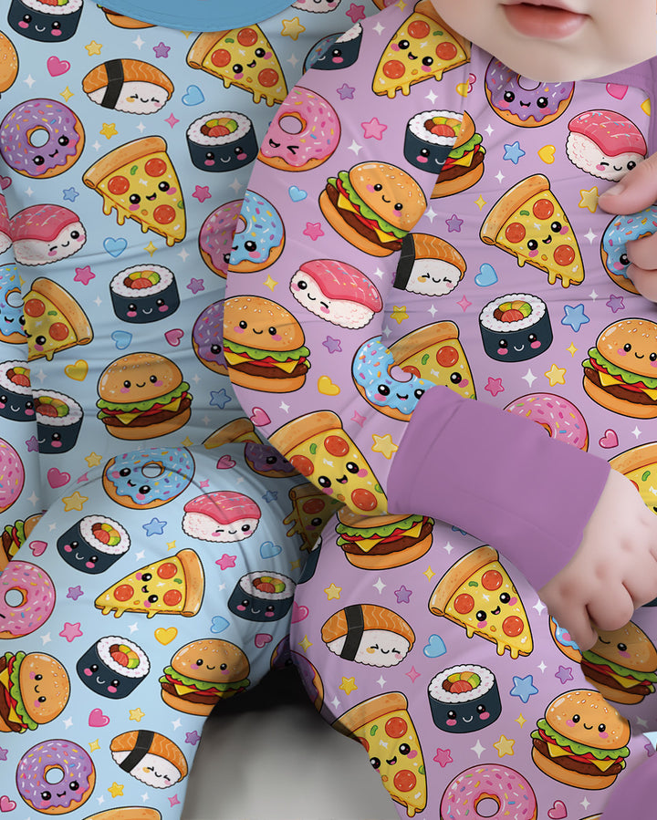 Kawaii Snack Party Bamboo Convertible Zippy