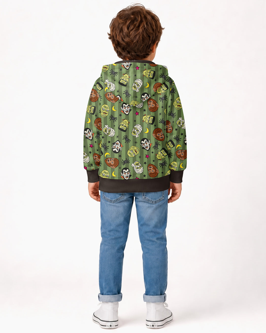 Creepy Crew Family Matching Bamboo Zip Hoodie