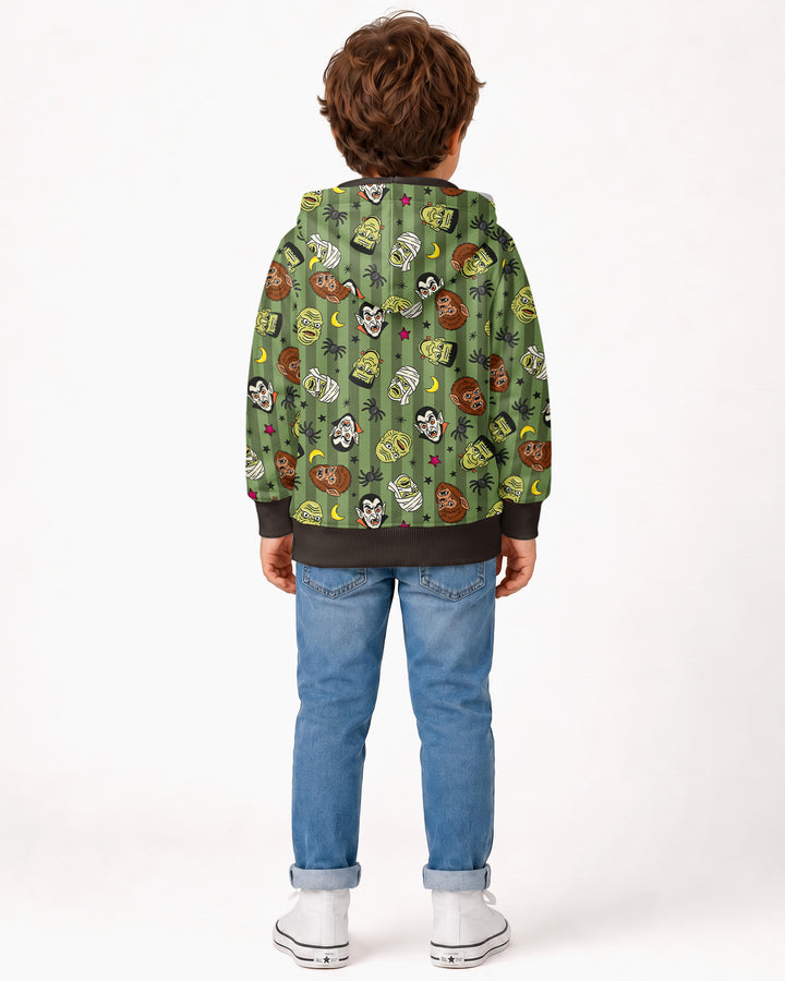 Creepy Crew Family Matching Bamboo Zip Hoodie