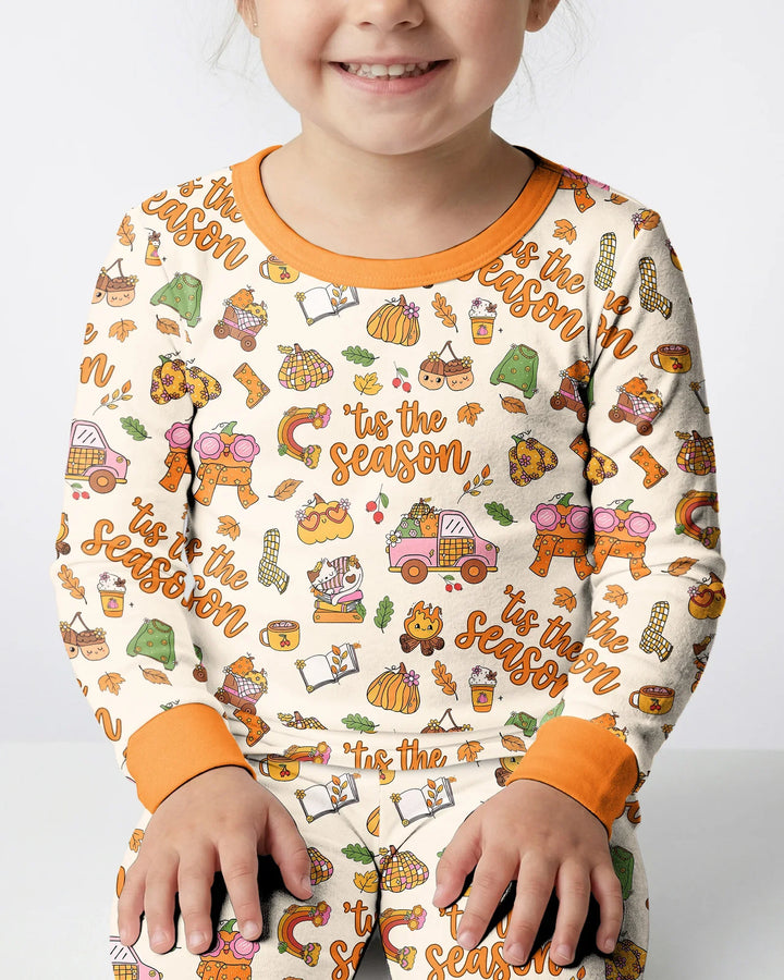 'Tis The Season Bamboo Two Piece Long Sleeve Pajama Set