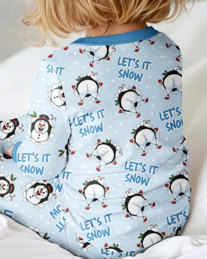 Funny Snowman Bamboo Convertible Zippy