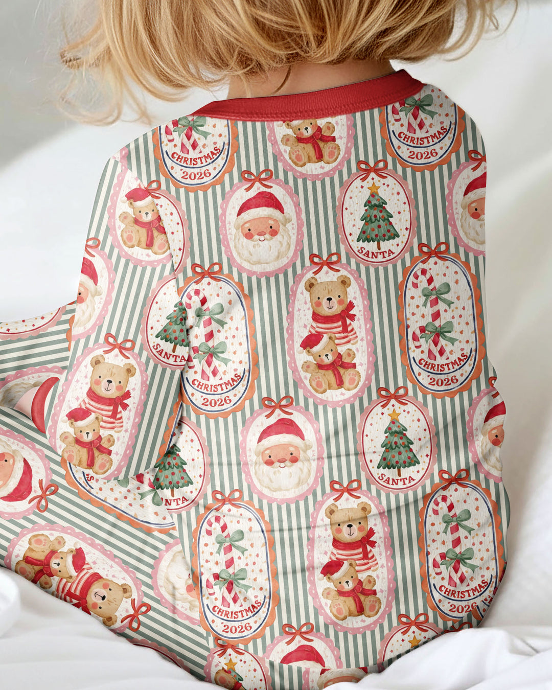 Teddy Bear Christmas Bamboo Convertible Zippy