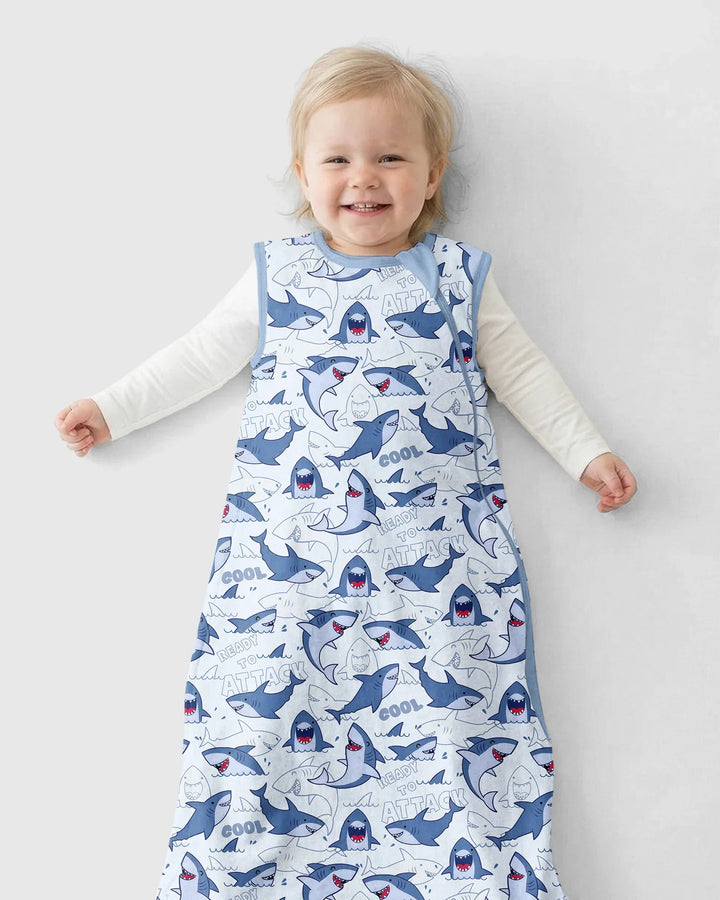 Big Sharks Attack Bamboo Sleep Bag