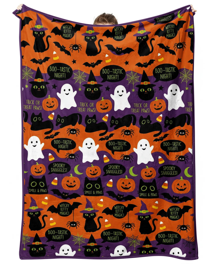 Boo-Tastic Night Bamboo Blanket
