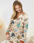 Elemental Dragons Bamboo Women Pajama Set