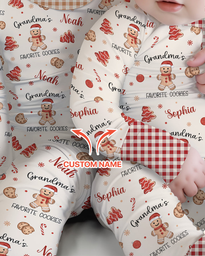 Custom Name Grandma’s Favorite Cookies Bamboo Convertible Zippy