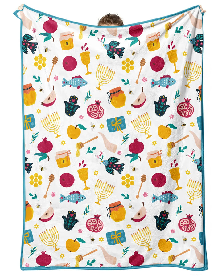 Shanah Tovah Party Bamboo Blanket