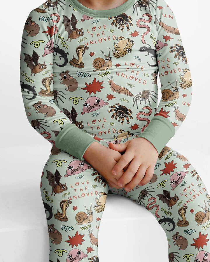 Love the Unloved Bamboo Two Piece Long Sleeve Pajama Set