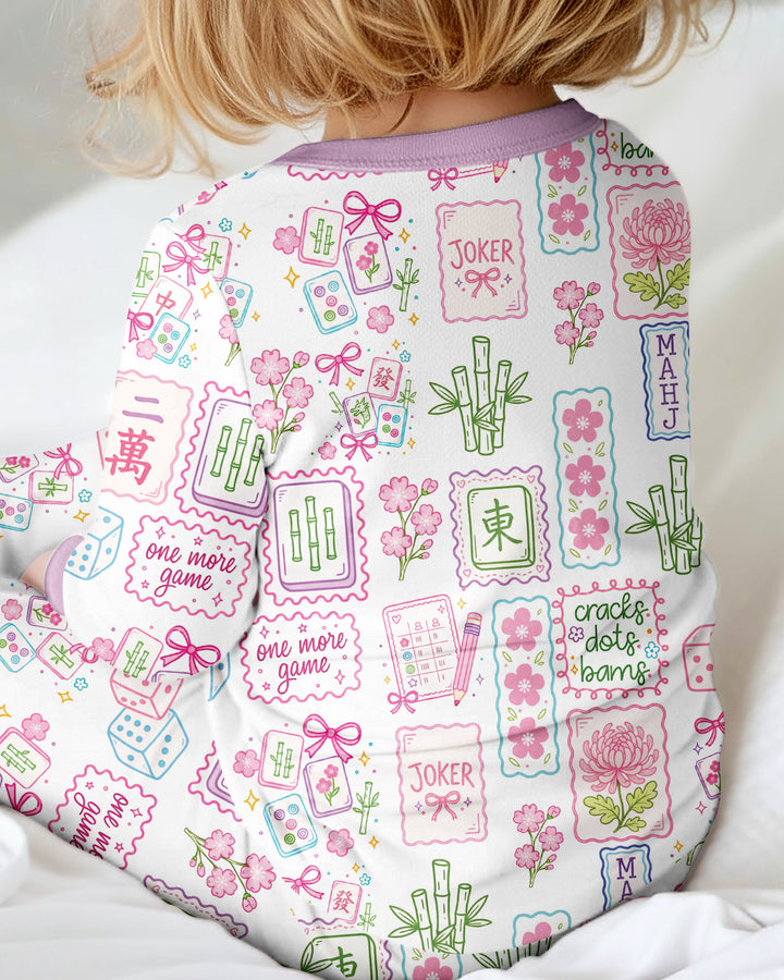 Cracks, Dots & Bams Mommy & Me Matching Bamboo Convertible Zippy