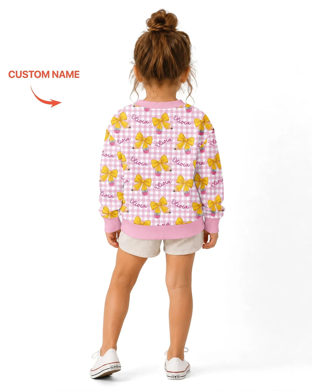 Coquette Back To School Bamboo Crewneck Sweatshirt