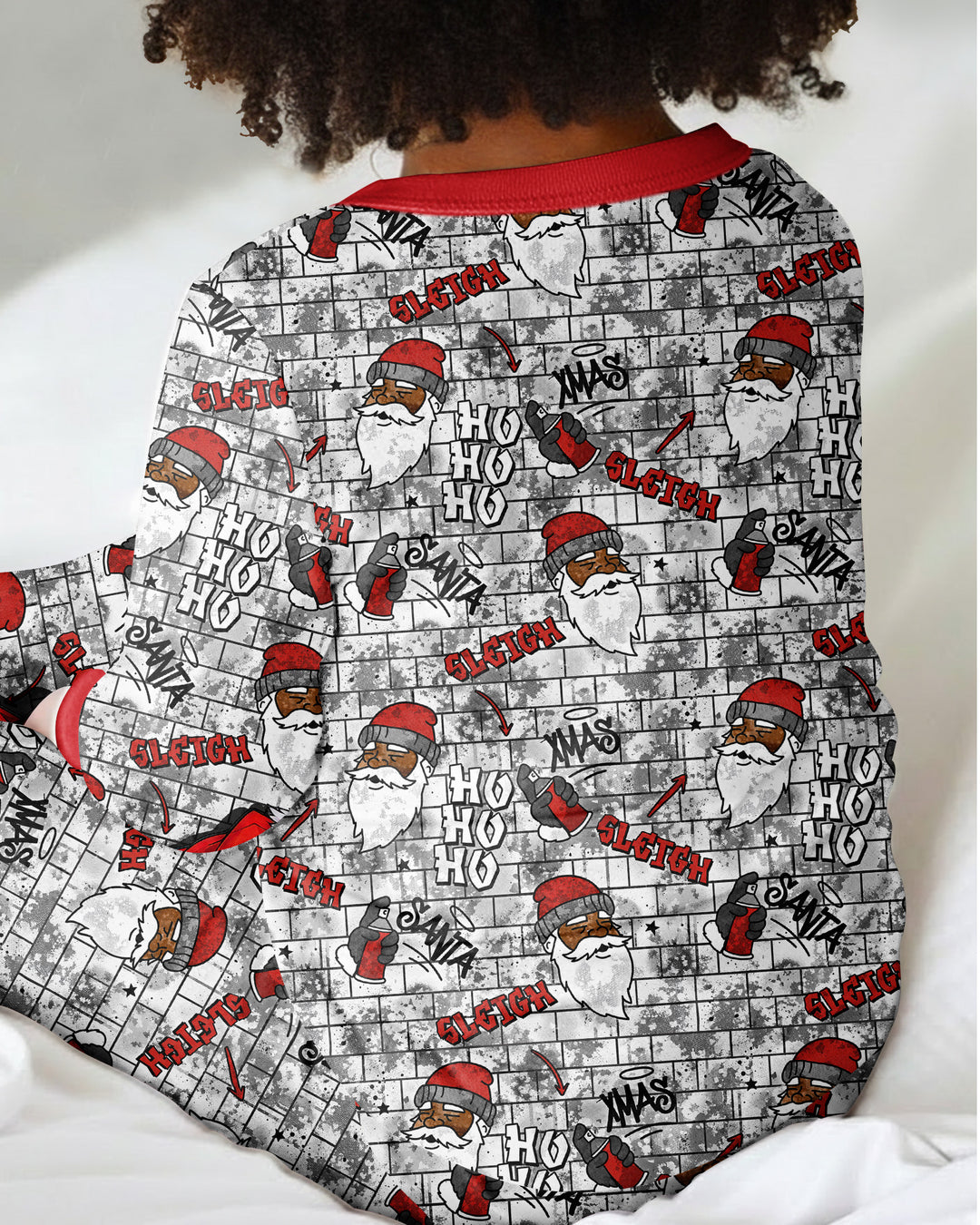 Santa Swag Christmas Bamboo Convertible Zippy