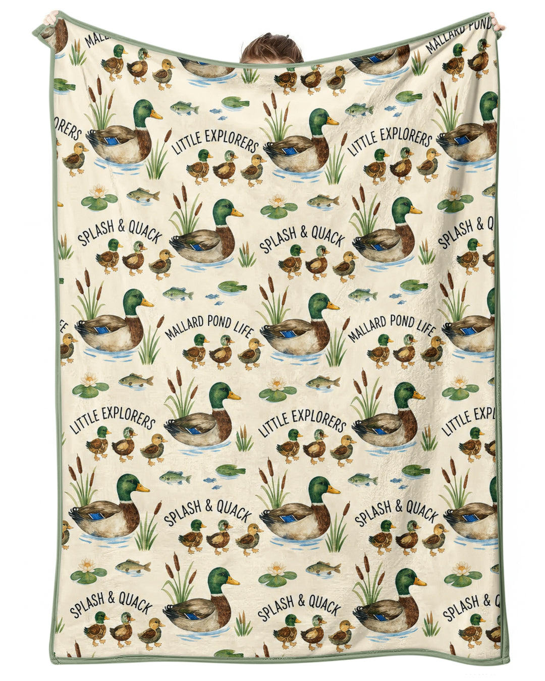 Little Mallard Bamboo Blanket