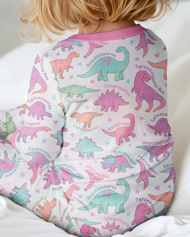 Pastel Dino Bamboo Convertible Zippy