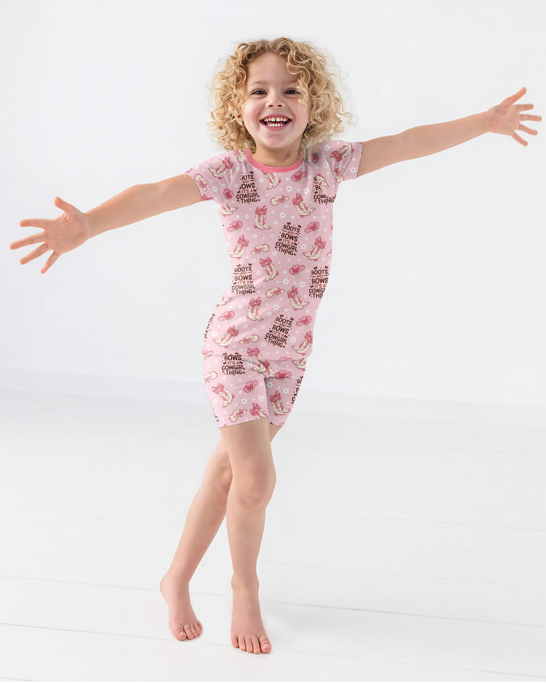 Template Bamboo Two Piece Short Sleeve Shorts Pyjamas Set