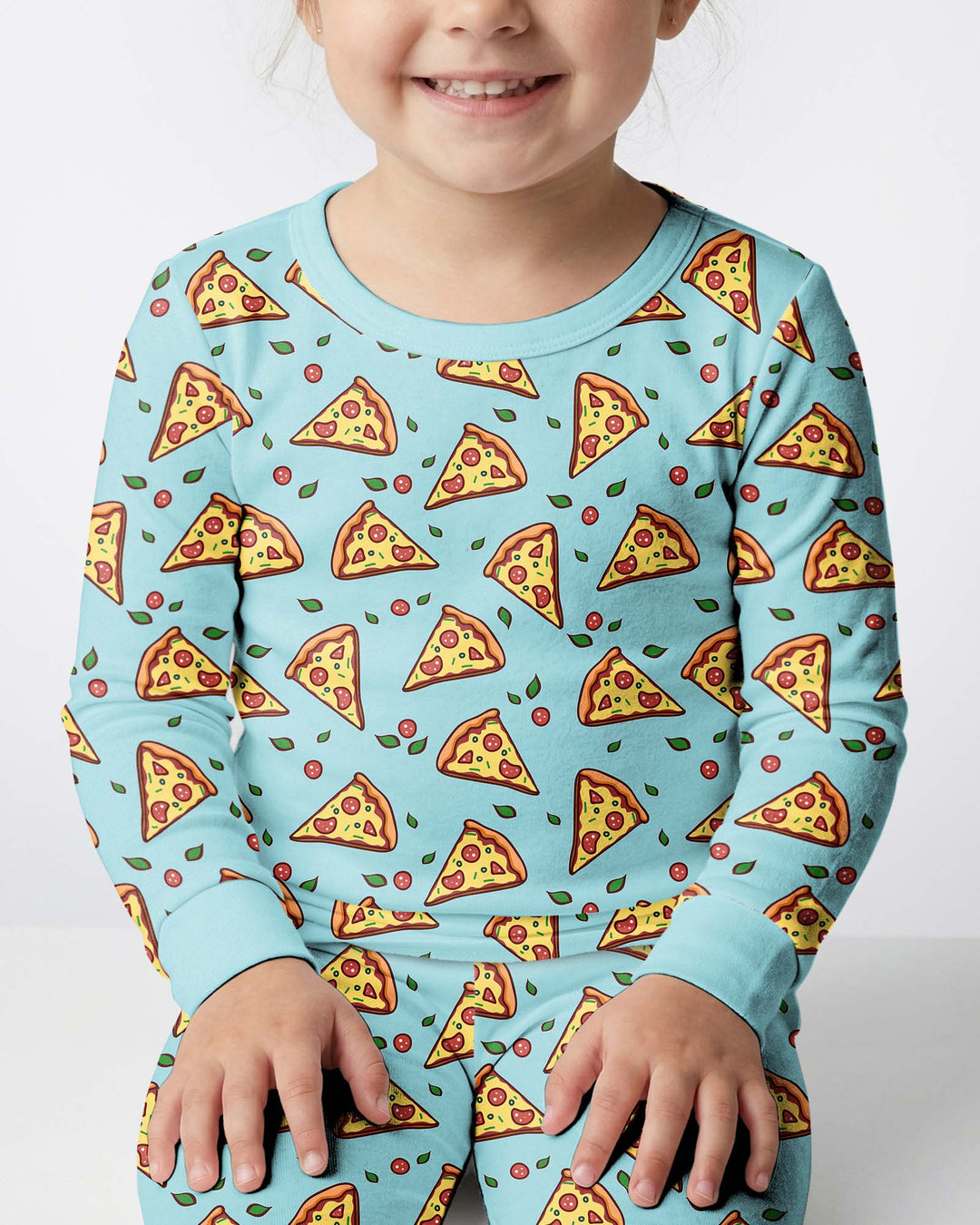 Pizza Doodle Bamboo Two Piece Pyjamas Set