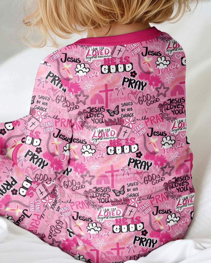 Pink Faith & Grace Bamboo Convertible Zippy