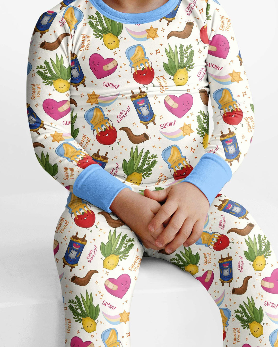 Jewish High Holidays Bamboo Two Piece Long Sleeve Pajama Set