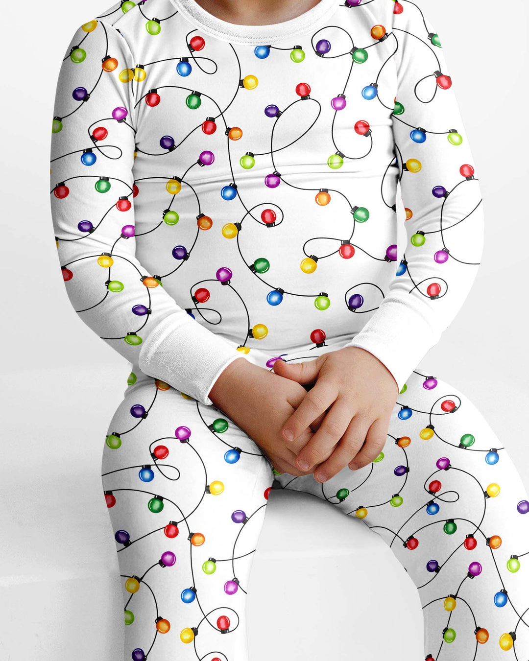 Template Bamboo Two Piece Long Sleeve Pyjamas Set