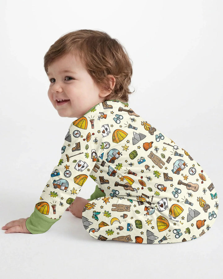 Love Camping Matching Family Bamboo Convertible Zippy