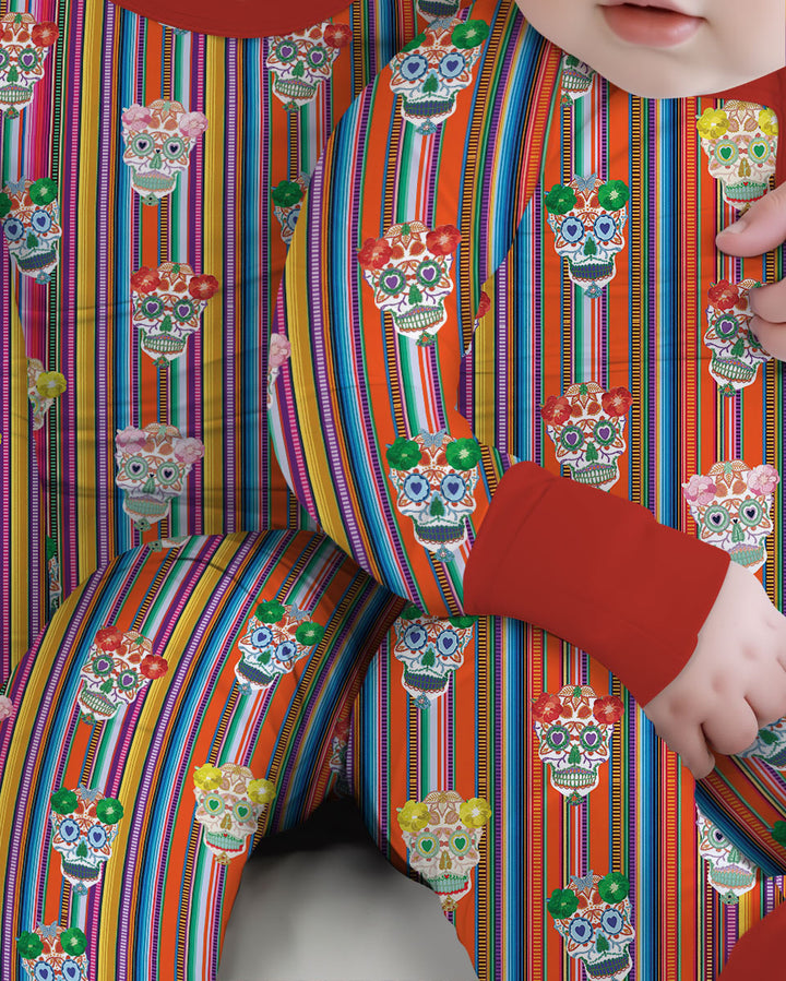 Day of the Dead Vintage Bamboo Convertible Zippy