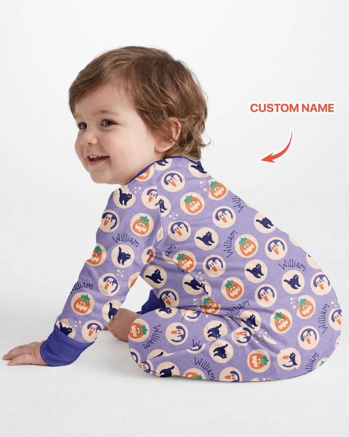 Boo Crew Custom Name Bamboo Convertible Zippy