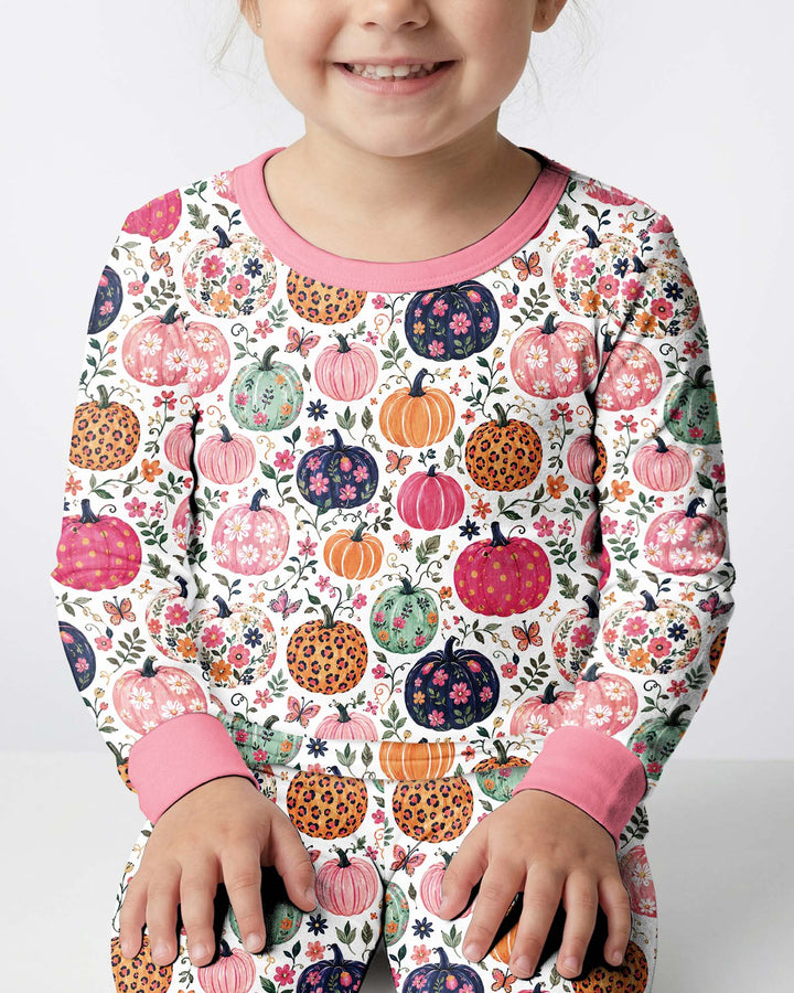 Template Bamboo Two Piece Long Sleeve Pyjamas Set