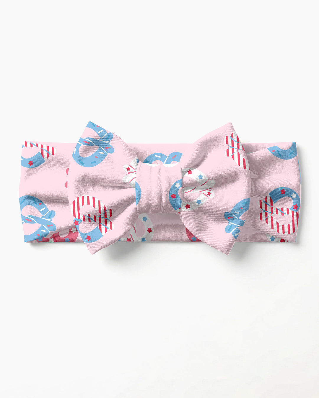 4th of July Pretzel  Headband