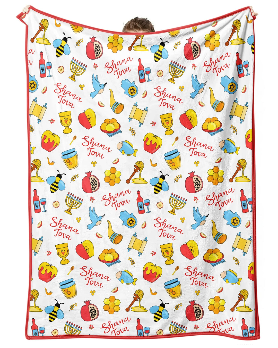 Shanah Tovah U'Metukah Bamboo Blanket
