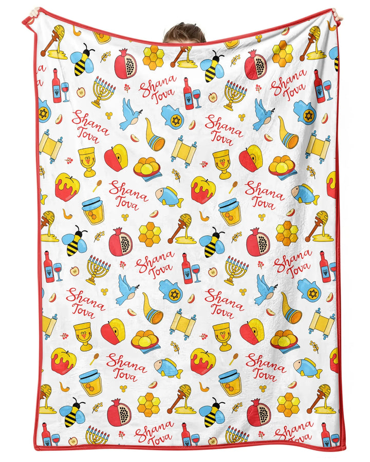 Shanah Tovah U'Metukah Bamboo Blanket