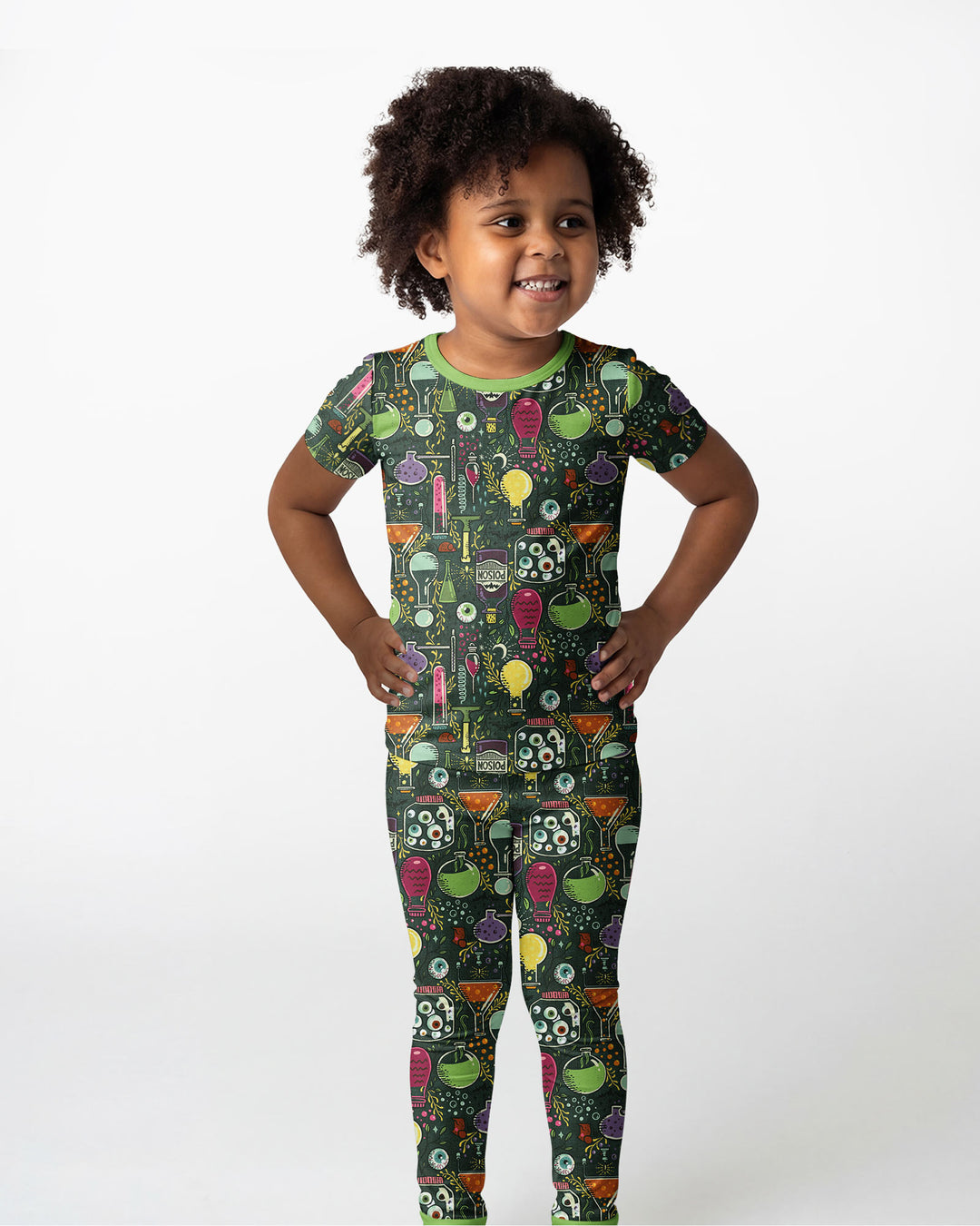 Mad Science Bamboo Two Piece Short Sleeve Pajama Set