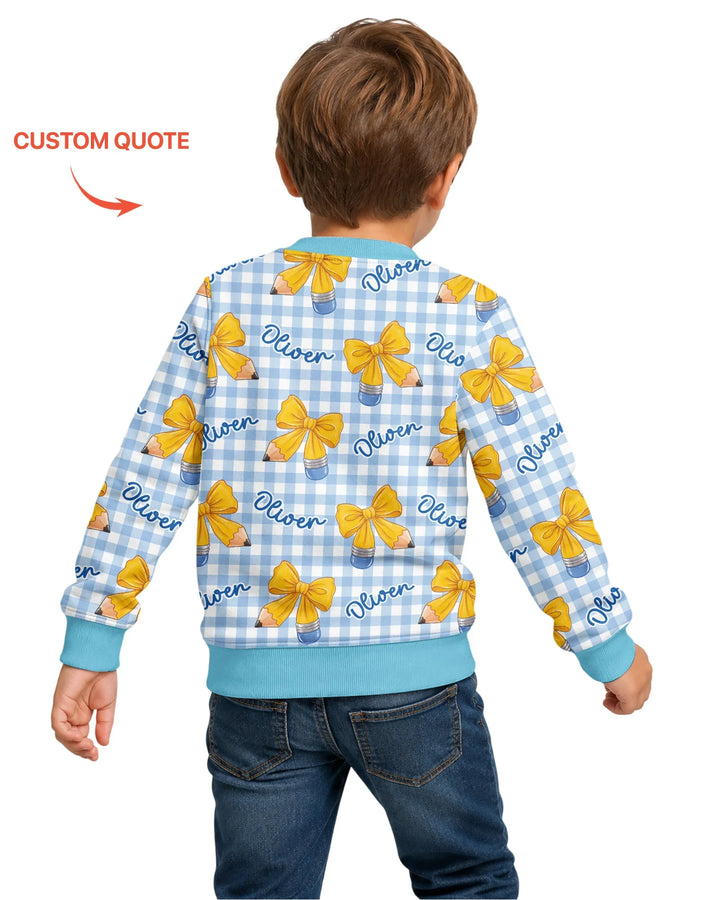 Coquette Back To School Bamboo Crewneck Sweatshirt