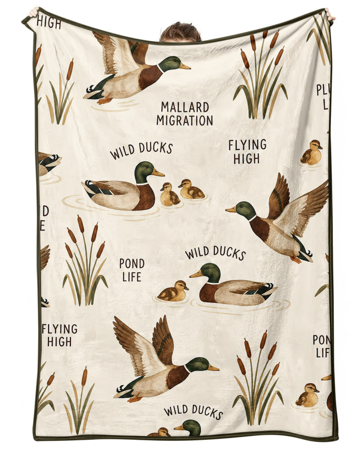 Little Pond Wander Bamboo Blanket