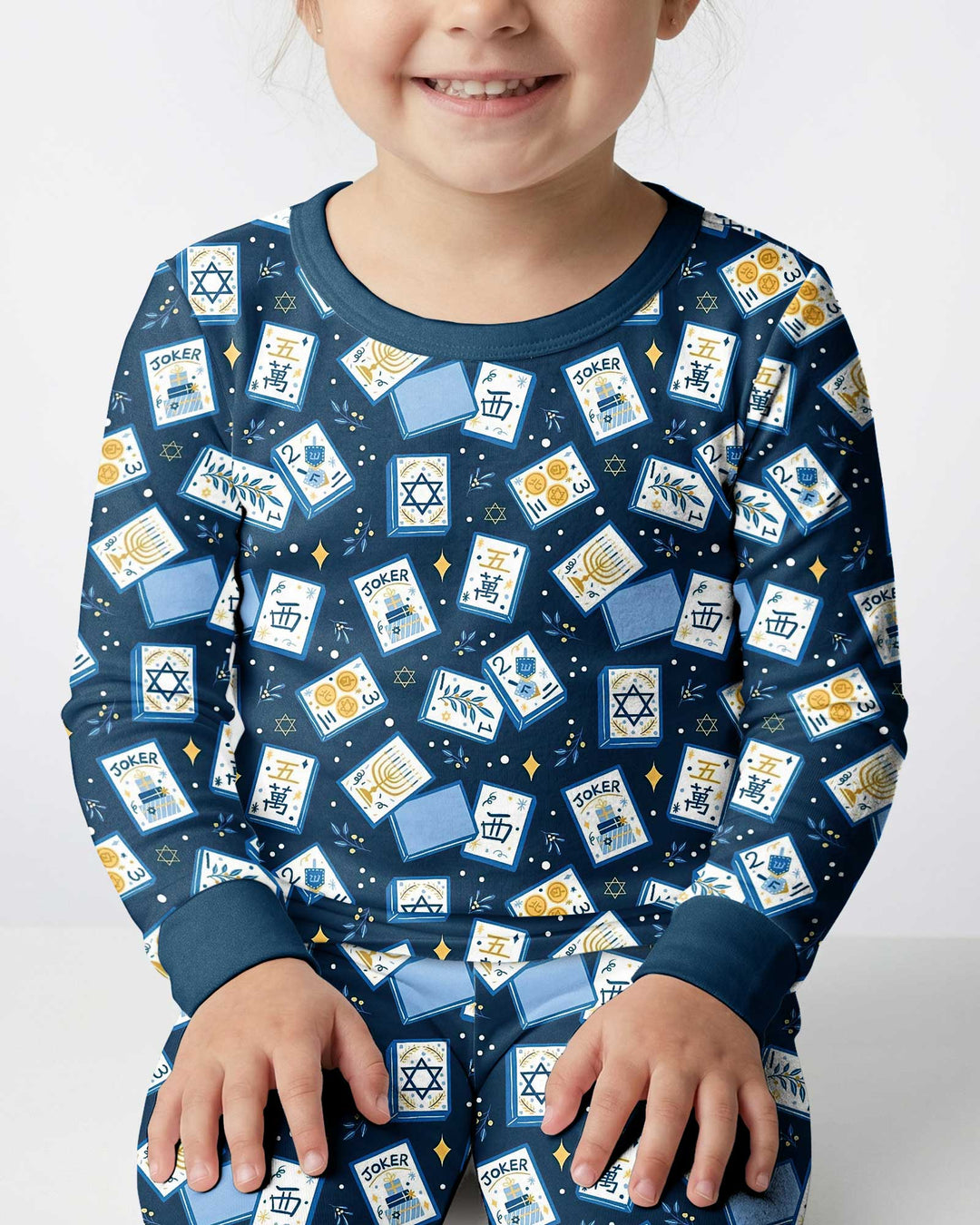 Love And Lights Bamboo Two Piece Long Sleeve Pajama Set