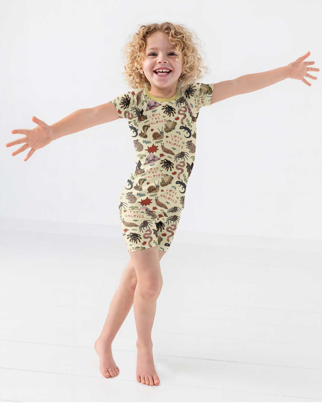 Love the Unloved Bamboo Two Piece Short Sleeve Shorts Pajama Set