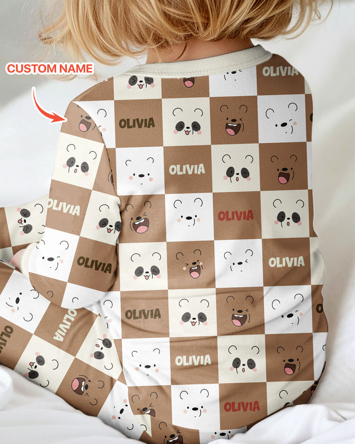 I Am Baby Bears Bamboo Convertible Zippy