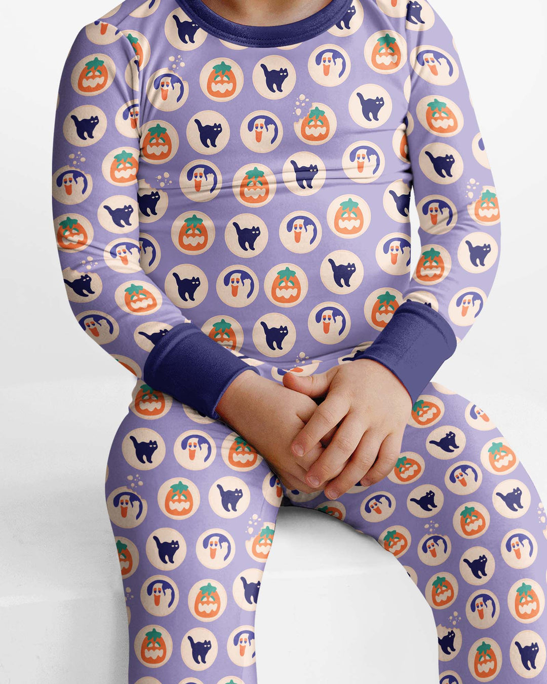 Template Bamboo Two Piece Long Sleeve Pyjamas Set