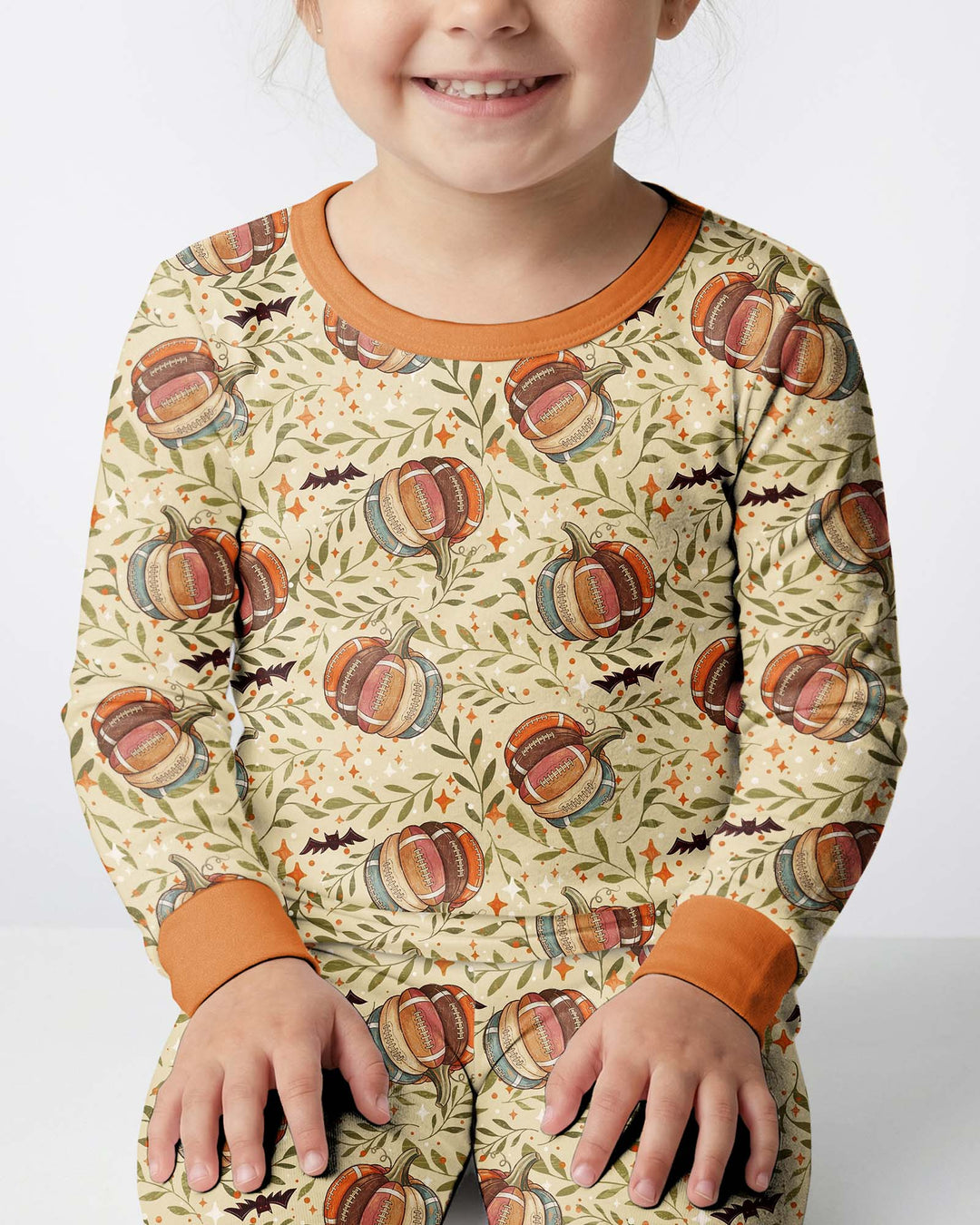 It's Football Season Bamboo Two Piece Long Sleeve Pajama Set