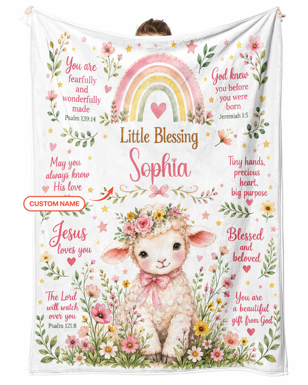 Little Blessing Baby Bamboo Blanket