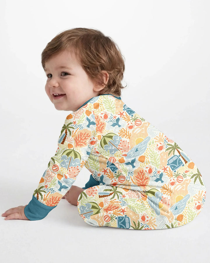 Beachy Boho Bamboo Convertible Zippy